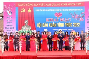 Hội Báo Xuân Vĩnh Phúc 2022 diễn ra từ 9-16/2.