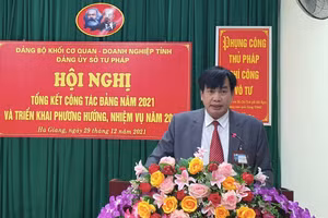 Ông Trần Hải Dương - Phó Giám đốc Sở Tư pháp tỉnh Hà Giang (Ảnh: Sở Tư pháp tỉnh Hà Giang).