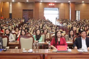 Đại biểu tham dự hội nghị.