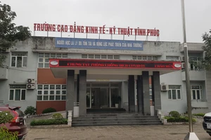 Trường CĐ Kinh tế - Kỹ thuật Vĩnh Phúc nơi em H. theo học