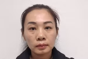 Bị can Phạm Thị Tuyết Anh bị khởi tố vì tội Lừa đảo chiếm đoạt tài sản. Ảnh: Công an tỉnh Tuyên Quang 