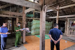 Hiện trường vụ việc. (Ảnh: VKSND tỉnh Tuyên Quang).