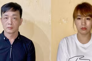 Hai bị can là Văn Duy Dương và Phan Thị Hồng. Ảnh: Công an tỉnh Tuyên Quang 