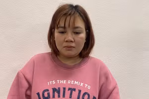 Lò Thị Muôn bị bắt giữ sau gần 1 năm trốn nã. Ảnh: Công an tỉnh Vĩnh Phúc