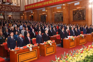 Đại hội đại biểu Đảng bộ tỉnh Vĩnh Phúc nhiệm kỳ 2020-2025 chính thức được khai mạc