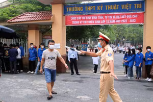 Trường THPT Kỹ thuật Việt Trì lấy điẻm chuẩn ở mức 33,2 điểm. Ảnh: Sở GD&ĐT Phú Thọ