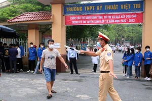 Trường THPT Kỹ thuật Việt Trì lấy điẻm chuẩn ở mức 33,2 điểm. Ảnh: Sở GD&ĐT Phú Thọ