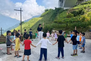 Hoạt động giáo dục của Trường MN Tam Đảo