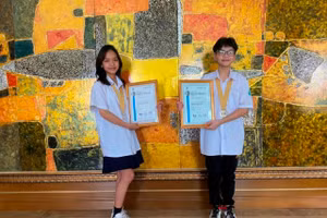 Lê Châu Anh và Ngô Anh Dũng.