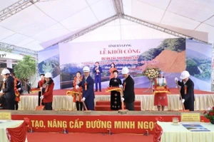 Khởi công dự án cải tạo đường Minh Ngọc – Mậu Duệ