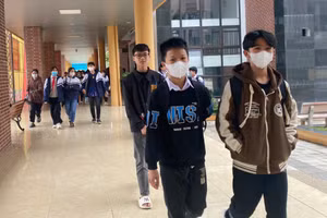 Cuộc thi quy tụ học sinh của 30 nhà trường trên địa bàn huyện Vĩnh Tường