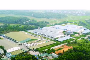 Một góc KCN Long Bình An tại Tuyên Quang.