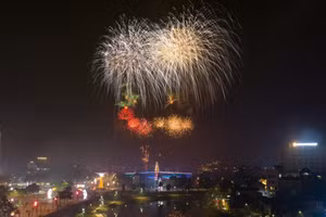Phú Thọ sẽ bắn pháo hoa tầm cao dịp Giỗ Tổ Hùng Vương.