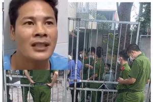 Nguyễn Văn Tám và hiện trường vụ việc.