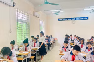 Trường THCS Phú Lộc phân công đội ngũ giáo viên có đủ năng lực, kinh nghiệm để xây dựng nội dung, lựa chọn hình thức tư vấn nghề phù hợp. 