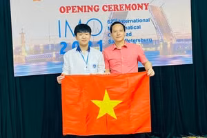 Thầy Lê Xuân Đại hiện công tác tại Trường THPT Chuyên Vĩnh Phúc.