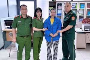 Lương Thị Huệ bị bắt sau 18 năm trốn truy nã. Ảnh: Công an tỉnh Tuyên Quang 