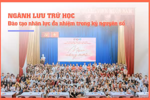 Khoa Lưu trữ học - Quản trị Văn phòng, Trường ĐH KHXH&NV TPHCM tạo nhiều hoạt động để sinh viên rèn luyện tâm, tài.