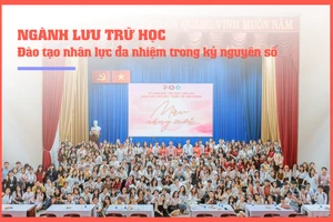 Khoa Lưu trữ học - Quản trị Văn phòng, Trường ĐH KHXH&NV TPHCM tạo nhiều hoạt động để sinh viên rèn luyện tâm, tài.