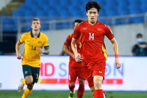 Hoàng Đức có sự tiến bộ vượt bậc trong màu áo tuyển Việt Nam.
