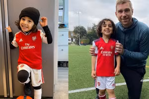 Tài năng trẻ Zayn Ali Salman gia nhập Arsenal.
