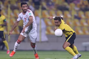 Tiền đạo Ali Makhout sẽ là thử thách cực lớn cho hàng phòng ngự Việt Nam.