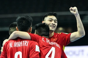 Tuyển futsal Việt Nam có trận đấu quả cảm với đương kim Á quân World Cup Nga