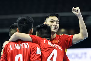 Tuyển futsal Việt Nam có trận đấu quả cảm với đương kim Á quân World Cup Nga