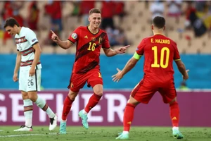 Tuyển Bỉ vào vòng Tứ kết Euro 2020