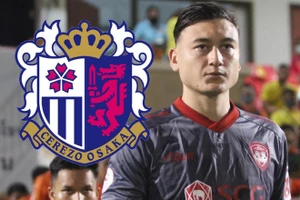 Văn Lâm hiện đã hội quân cùng CLB Cerezo Osaka.