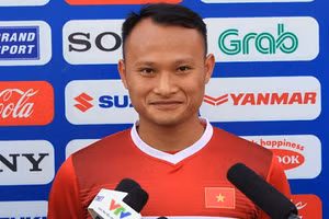 Trọng Hoàng quyết tâm cùng tuyển Việt Nam dự World Cup.