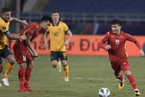 Tuyển Việt Nam có trận thua đáng tiếc trước Australia trên sân Mỹ Đình.