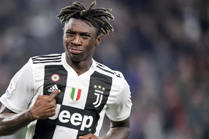 Rộ tin tiền đạo của Everton Moise Kean trở lại Turin