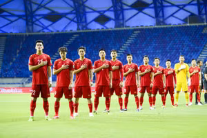 Tuyển Việt Nam sẽ làm khách của Saudi Arabia vào ngày 2/9.