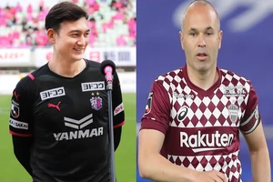 Văn Lâm có cơ hội đối đầu Andres Iniesta ở J.league