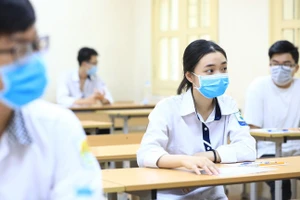 Thí sinh dự thi tốt nghiệp THPT 2020. Ảnh minh họa/ INT