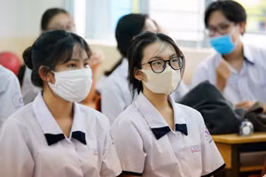 Tăng cường các biện pháp chống dịch trong trường học. Ảnh minh họa/ITN