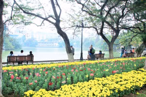 Thu Hà Nội. Ảnh: Nguyễn Lâm	