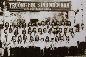 Trường học sinh miền Nam số 18. Ảnh tư liệu
