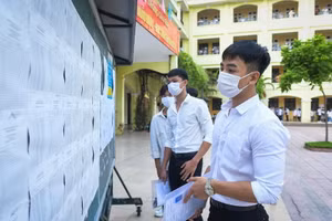 Thí sinh tham dự Kỳ thi tốt nghiệp THPT 2020. Ảnh: Thế Đại