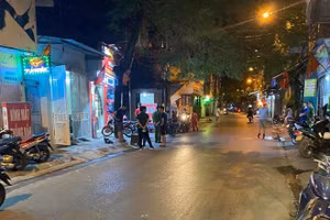 Khu phố xảy ra vụ việc. Ảnh: VTCnews