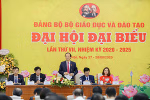 Đại hội đại biểu Đảng bộ Bộ GD&ĐT lần thứ VII, nhiệm kỳ 2020 – 2025 diễn ra trong 2 ngày 27- 28/8/2020