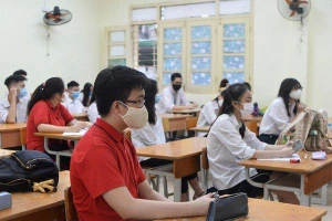 Thí sinh dự thi tốt nghiệp THPT 2020.