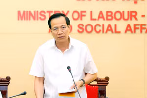 Bộ trưởng Đào Ngọc Dung (Ảnh: Giáp Tống)