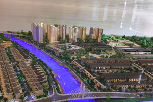 Những hình ảnh lung linh của khu đô thị "ảo" được các trang mạng giới thiệu. (Ảnh:IT)