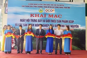 Thái Nguyên: Trưng bày sản phẩm OCOP và sản phẩm nông nghiệp tiêu biểu