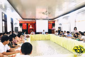 Đại biểu tham dự Hội thảo nâng cao chất lượng bồi dưỡng học sinh giỏi 