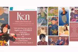 Đi xem ‘Kén’ kể chuyện về tranh lụa