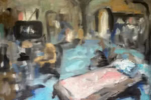 Những bức họa từ góc nhìn của bệnh nhân đột quỵ