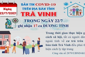 ảnh tuyên truyền (Ban tuyên giáo tỉnh Trà Vinh).